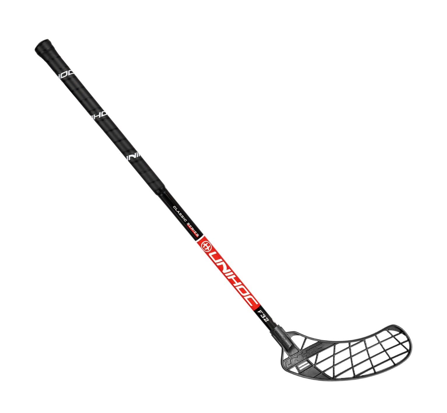 Unihoc Floorballschläger UNITY CLASSIC 32 black/red 87cm